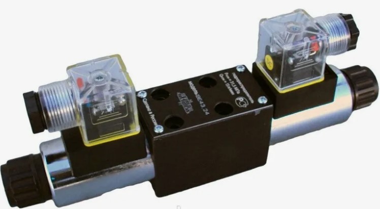 Золотниковый электромагнитный гидрораспределитель ВЕ6.64 с катушками